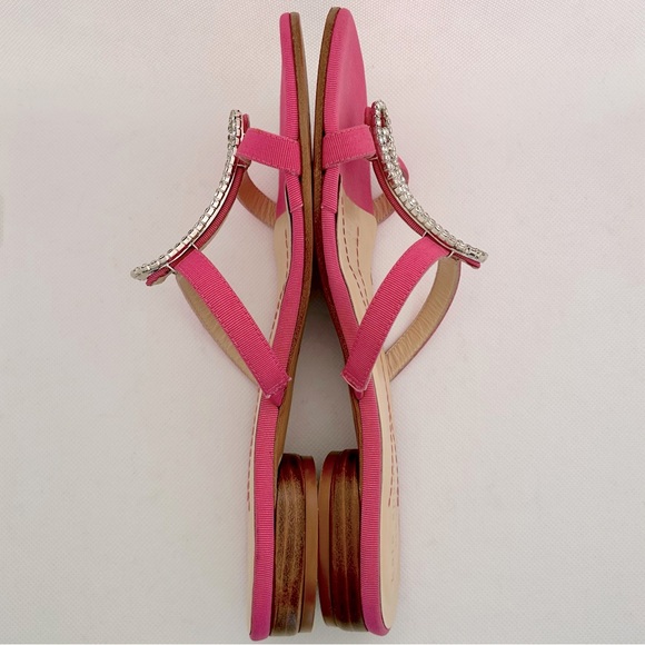 Kate Spade New York Rhinestone Embellished Slide Sandals, Pink 5 - Picture 6 of 8